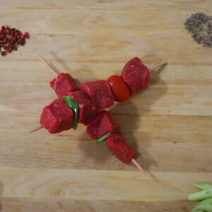 BROCHETTE DE BŒUF BLACK ANGUS NATURE
