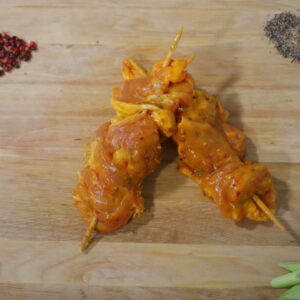 BROCHETTE DE POULET MARINEE INDIENNE