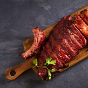 TRAVERS DE PORC MARINE BARBECUE